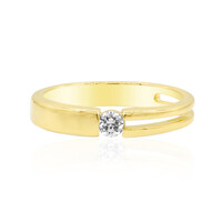 18K IF (D) Diamond Gold Ring