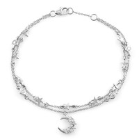 Zircon Silver Bracelet