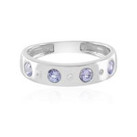 Tanzanite Silver Ring