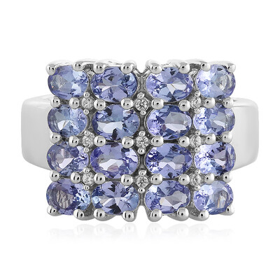 Tanzanite Silver Ring