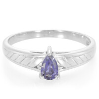 Ceylon Iolite Silver Ring