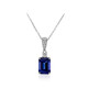 18K AAA Tanzanite Gold Necklace (CIRARI)