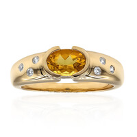 9K Golden Beryl Gold Ring