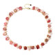 Rhodochrosite Silver Necklace (Riya)