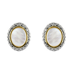 Mother of Pearl Silver Earrings