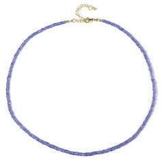 Tanzanite Silver Necklace