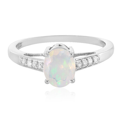 Welo Opal Silver Ring