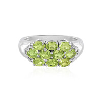 Peridot Silver Ring