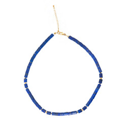 Lapis Lazuli Silver Necklace