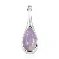 Fluorite Opal Silver Pendant