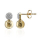 I3 (I) Diamond Silver Earrings