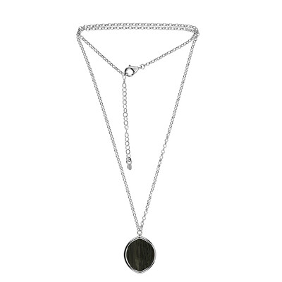 Black Oak Silver Necklace (dagen)