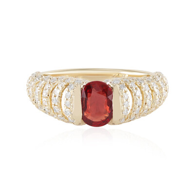 14K Tanzanian Ruby Gold Ring (de Melo)