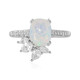 Welo Opal Silver Ring