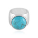 Turquoise Brass Ring (Juwelo Style)