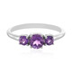 Uruguayan Amethyst Silver Ring