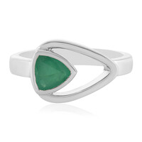 Socoto Emerald Silver Ring