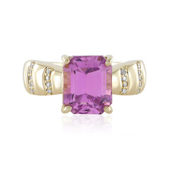 14K Patroke Kunzite Gold Ring (de Melo)