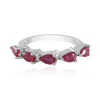 Madagascar Ruby Silver Ring