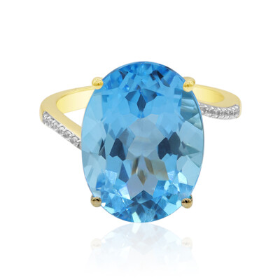 9K Marambaia Topaz Gold Ring (Tenner Diniz)