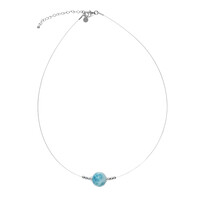 Larimar Silver Necklace