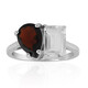 Garnet Silver Ring