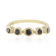 9K Black Diamond Gold Ring