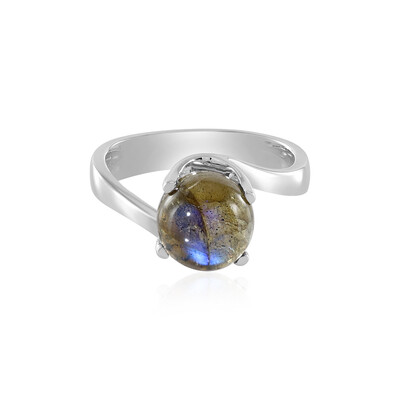 Blue Maniry Labradorite Silver Ring (KM by Juwelo)