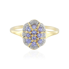 Tanzanite Silver Ring