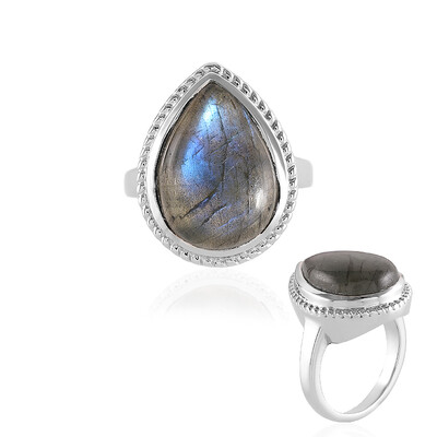 Labradorite Silver Ring