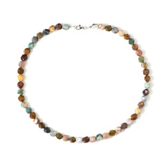 Ocean Jasper Silver Necklace