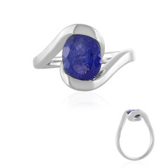 Tanzanite Silver Ring (de Melo)