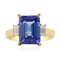 18K AAA Tanzanite Gold Ring (CIRARI)