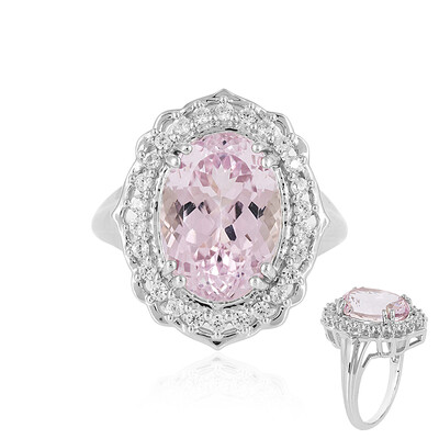 Kunzite Silver Ring