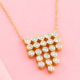 18K SI1 (G) Diamond Gold Necklace (Annette)