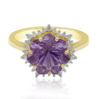 9K Amethyst Gold Ring (Glenn Lehrer)