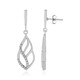 Zircon Silver Earrings