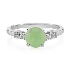 Imperial Chrysoprase Silver Ring