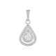 Zircon Silver Pendant