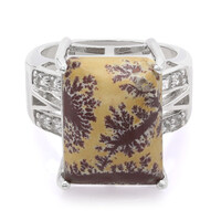 Sonora Dendritic Silver Ring