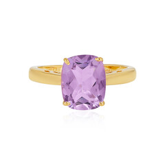 Rose de France Amethyst Silver Ring