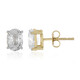 9K Zircon Gold Earrings