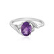 Amethyst Silver Ring