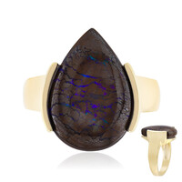 9K Boulder Opal Gold Ring