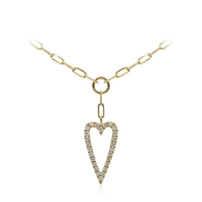 14K SI2 (H) Diamond Gold Necklace (CIRARI)