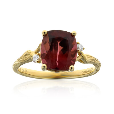 14K Congo Neon Tourmaline Gold Ring (Smithsonian)