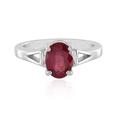 Madagascar Ruby Silver Ring