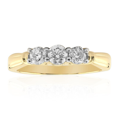 14K SI1 (G) Diamond Gold Ring (Annette)