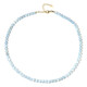 Brazilian Aquamarine Silver Necklace