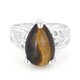 Tiger´s Eye Silver Ring